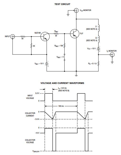TIP36C Transistor Equivalent, Datasheet, Test Circuit